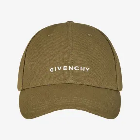 纪梵希/Givenchy 男士 GIVENCHY 刺绣防撕裂修复棉帽 3617012082039