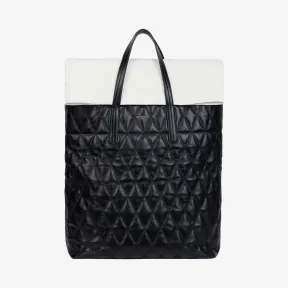 纪梵希/Givenchy 女士 菱形绗缝皮革Jaw购物包 BB505YB0BV-001