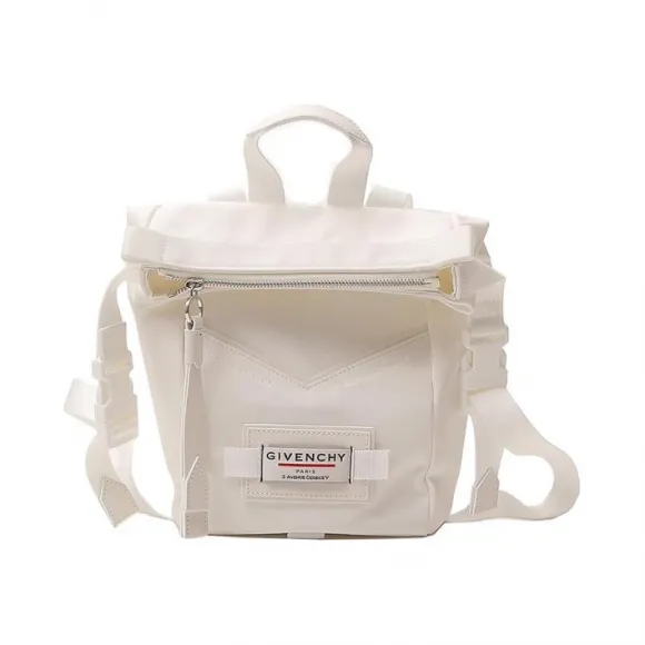 纪梵希/Givenchy 白色 尼龙 女款 双肩包 BB50BNB0RT100