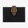 纪梵希/Givenchy 女士 双色GV3粒面皮革卡包 BB601HB056-002