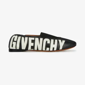 纪梵希/Givenchy 印花皮革一脚蹬鞋 BE5007E01J-004