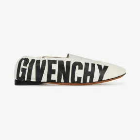 纪梵希/Givenchy 印花皮革一脚蹬鞋 BE5007E01J-116