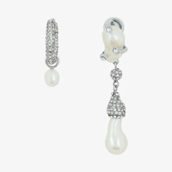 纪梵希/Givenchy 女士 Midnight不对称珍珠耳环 BF10DYF02D-040