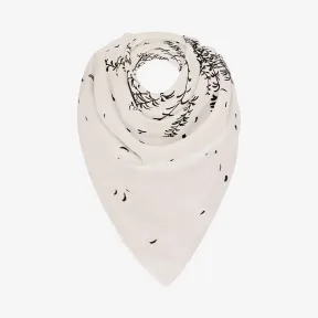 纪梵希/Givenchy 女士 植物印花真丝围巾 BG0050G01L-001