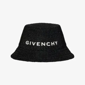 纪梵希/Givenchy 女士 GIVENCHY 拉菲草双面渔夫帽 BGZ02WG04M-001