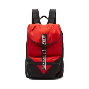 纪梵希/Givenchy 红色/黑色 尼龙 通用 双肩包 BK500MK0JH009