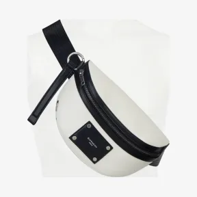 纪梵希/Givenchy 男士 标签光滑皮革双色腰包 BK504WK0LH-004