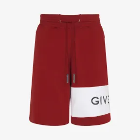 纪梵希/Givenchy 4G LOGO刺绣短裤 BM509F30AF-601