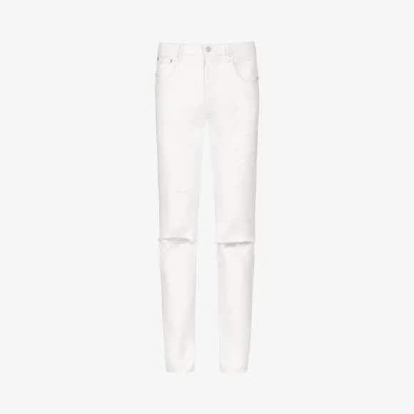 纪梵希/Givenchy 男士 破洞紧身牛仔裤 BM50AA5Y05-100