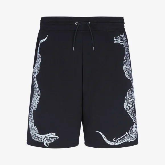 纪梵希/Givenchy 怪物印花短裤 BM50D330AF-001