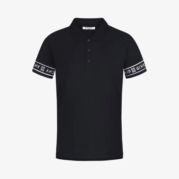 纪梵希/Givenchy 男士 GIVENCHY 4G频段修身马球衫 BM70NS3006-001