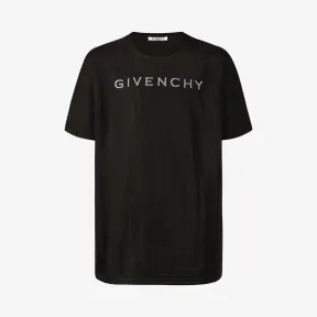 纪梵希/Givenchy 男士 重叠效果超大T恤 BM70S83Y47-001