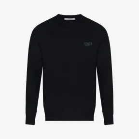 纪梵希/Givenchy 男士 贴片装饰羊绒套衫 BM900H400N-001