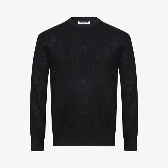 纪梵希/Givenchy 男士 莫列波纹效果套衫 BM901M4Y0N-001