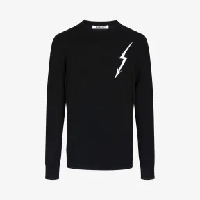 纪梵希/Givenchy 闪电图案羊绒衫 BM904B400N-004