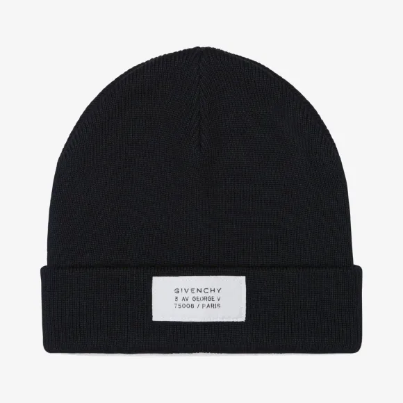 纪梵希/Givenchy 男士 Atelier饰片便帽 BPZ00H4010-001
