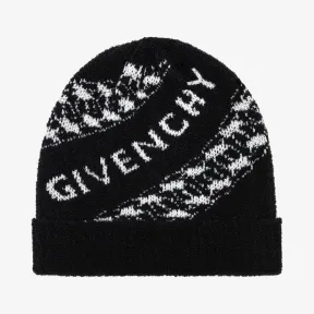 纪梵希/Givenchy GIVENCHY饰链提花便帽 BPZ019-P09N-004