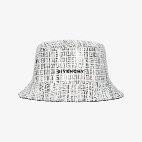 纪梵希/Givenchy 4G LOGO提花双面渔夫帽 BPZ056P0LB-001