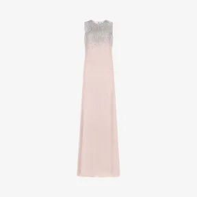 纪梵希/Givenchy 女士 亮片刺绣真丝晚礼裙 BW20Q010R4-682