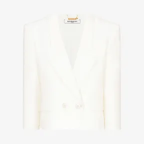 纪梵希/Givenchy 女士 双排扣短款夹克 BW304W10EA-130