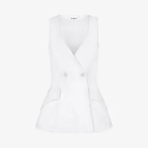 纪梵希/Givenchy 女士 无袖牛仔夹克 BW309K509T-100