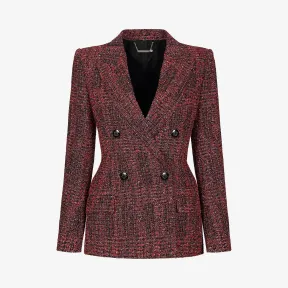 纪梵希/Givenchy 女士 双排扣软呢夹克 BW309Y12AV-606