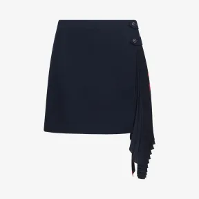 纪梵希/Givenchy 女士 褶裥裆布迷你裙 BW402A10W4-409