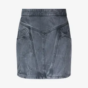 纪梵希/Givenchy 迷你牛仔裙 BW402V505M-020