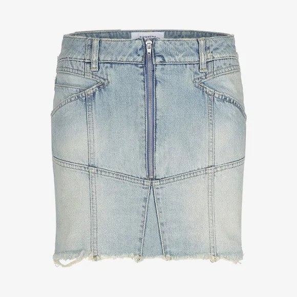纪梵希/Givenchy 女士 迷你复古牛仔裙 BW40AL50AM-452
