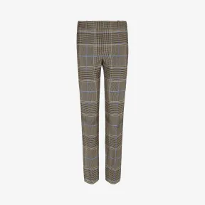 纪梵希/Givenchy 女士 格纹烟管裤 BW508D11XW-460