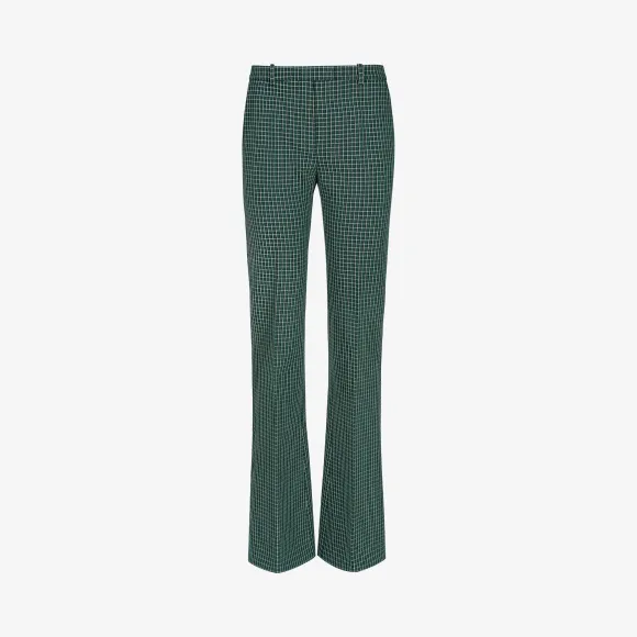 纪梵希/Givenchy 女士 格纹微喇裤 BW50EP12BD-311