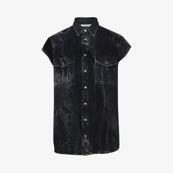 纪梵希/Givenchy 女士 大理石纹牛仔裙 BW60835049-001