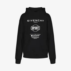 纪梵希/Givenchy 女士 Spirit印花连帽衫 BW70643Z33-001