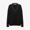 纪梵希/Givenchy 珍珠V领套衫 BW900Q4Z0V-001