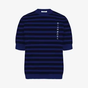 纪梵希/Givenchy 女士 条纹针织上衣 BW901N4Z1Z-415