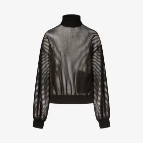 纪梵希/Givenchy 女士 高翻领套头衫 BW902J4Z2N-001