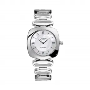 格拉苏蒂/Glashutte Original Ladies 女士系列 精钢 石英机芯 女表 1-03-02-05-12-14