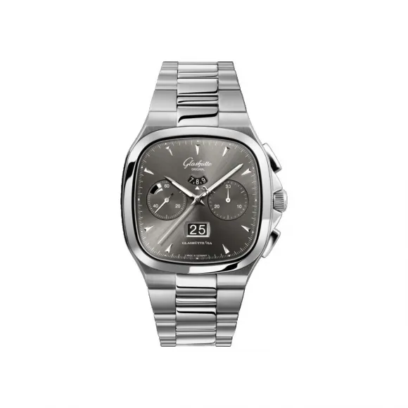 格拉苏蒂/Glashutte Original VINTAGE 复古系列 精钢 自动机械机芯 男表 1-37-02-01-02-70