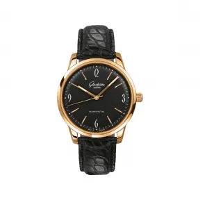 格拉苏蒂/Glashutte Original VINTAGE 复古系列 18K金(玫瑰色) 自动机械机芯 男表 1-39-52-02-01-04