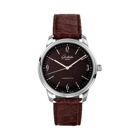 格拉苏蒂/Glashutte Original VINTAGE 复古系列 精钢 自动机械机芯 男表 1-39-52-10-02-01