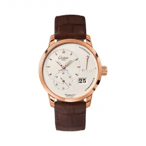 格拉苏蒂/Glashutte Original 艺术与工艺系列 18K红金 手动机械机芯 男表 1-65-01-25-15-51