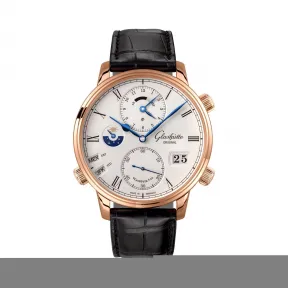 格拉苏蒂/Glashutte Original Senator 参议员系列 18K红金 自动机械机芯 1-89-02-01-05-50