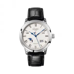 格拉苏蒂/Glashutte Original 艺术与工艺系列 精钢 自动机械机芯 男表 100-02-22-12-50