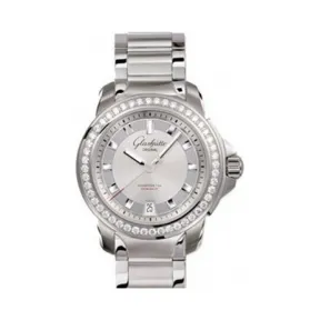 格拉苏蒂/Glashutte Original Senator 参议员系列 不锈钢镶钻 自动机械机芯 女表 39-21-03-33-14