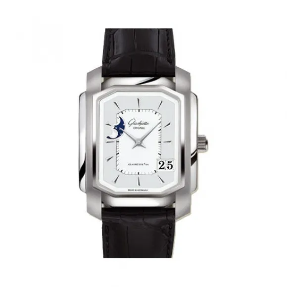 格拉苏蒂/Glashutte Original Senator 参议员系列 不锈钢 自动机械机芯 男表 39-43-04-04-04