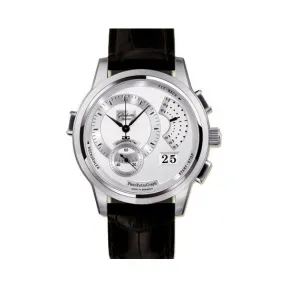 格拉苏蒂/Glashutte Original Pano 偏心系列 18K白金 手动机械机芯 男表 60-01-02-02-06