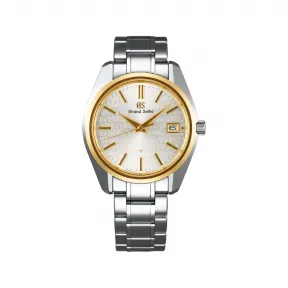 冠蓝狮/Grand-seiko Heritage系列 40MM 精钢搭配 18k 黄金表圈 石英机芯 SBGV238