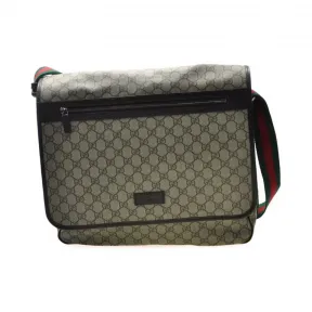 古驰/Gucci 啡色 PVC  斜跨包 189748-F0O7R-9791