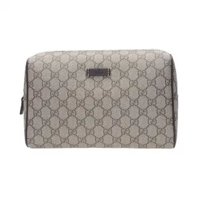 古驰/Gucci 啡色 PVC  化妆包 189818-KGDHG-9643