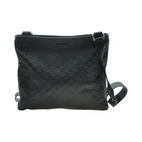 古驰/Gucci 深啡色 牛皮  斜跨包 201446-BNX1G-2145